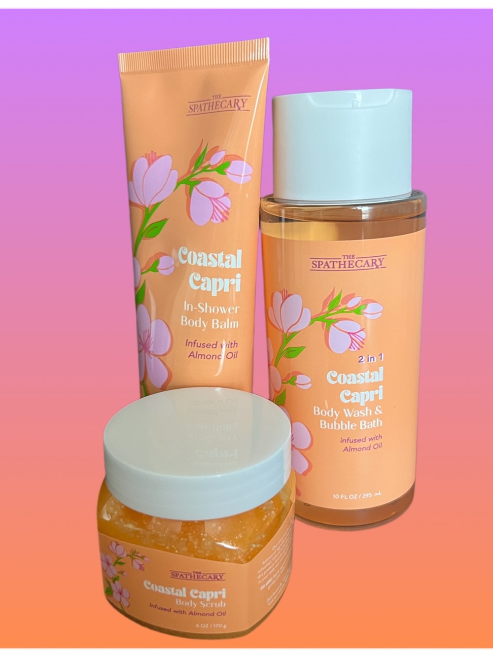 Coastal Capri Body Care Set